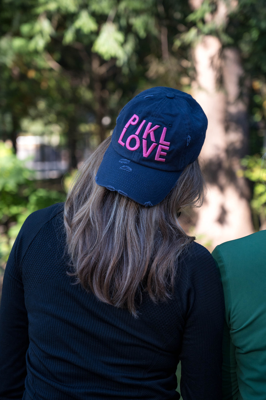 Distressed PIKL Love Pickleball Baseball Cap