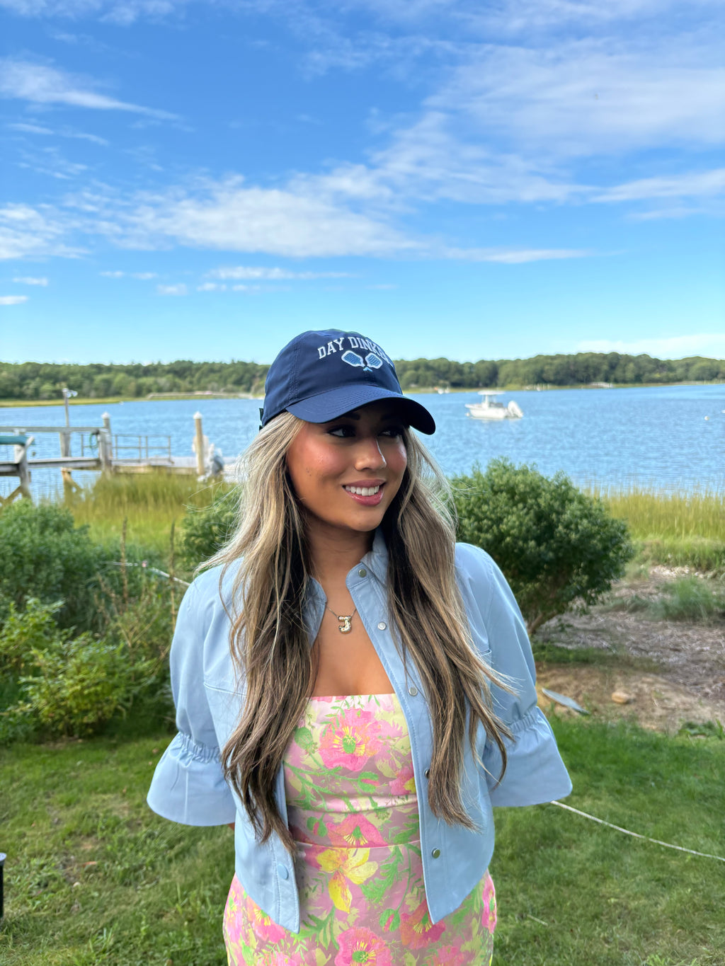 Day Dinker Navy Performance Hat By League